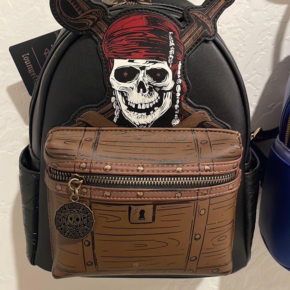 Loungefly Disney Pirates of the Caribbean mini backpack